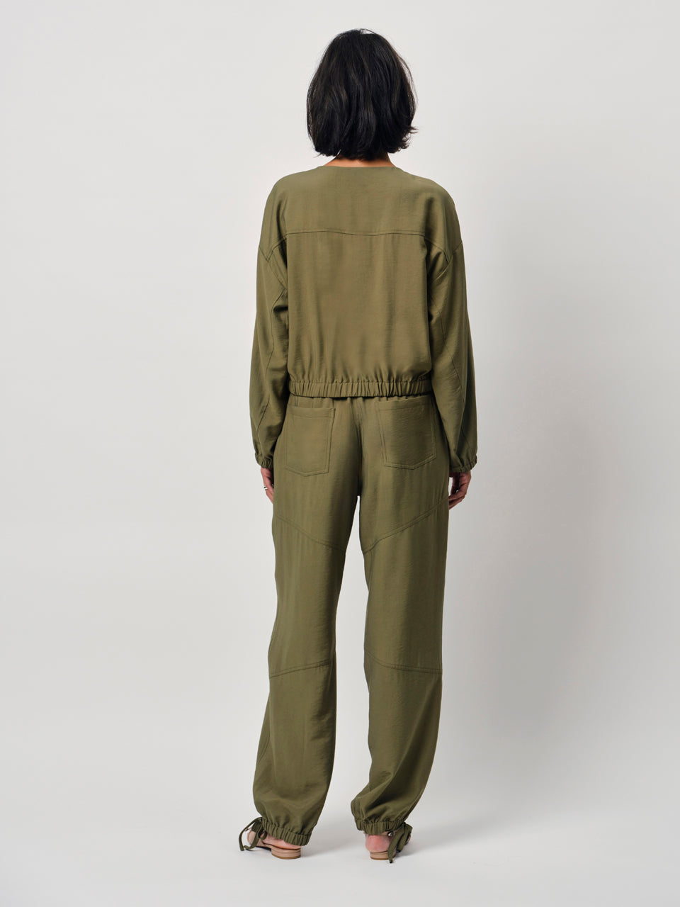 Dante6 Lenny pants in olive green