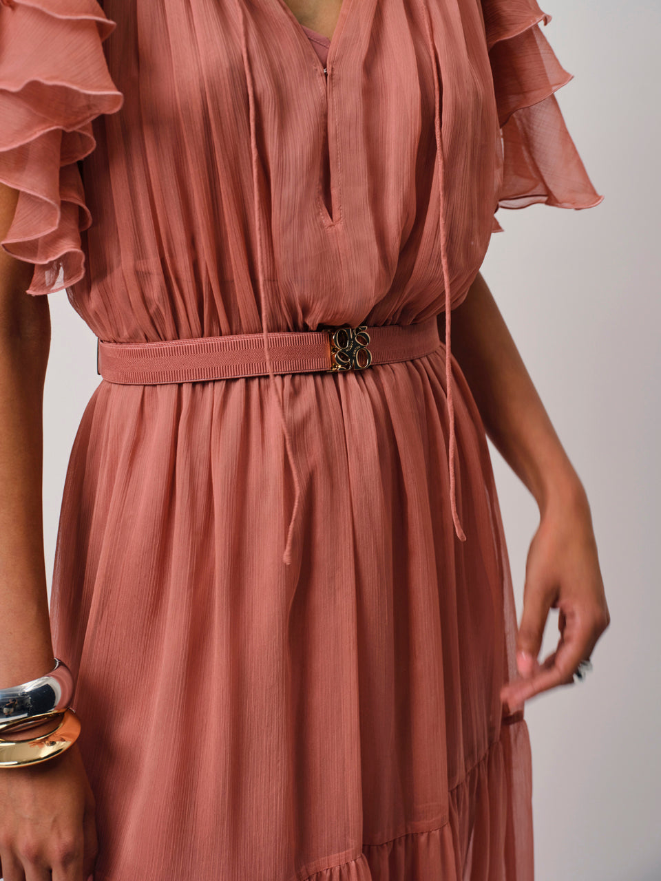 Boho-Maxikleid Xevi in ​​Amber Glow-Your must-have