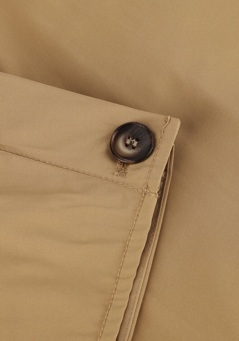 Stylish khaki-colored trench jacket from Co'Couture-your must-have for every season