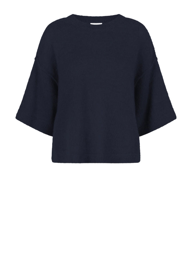 Blauer Alpaka Pullover – lässiger Chic für jeden Anlass