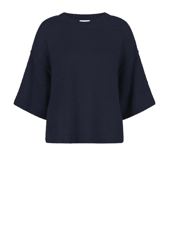 Blauer Alpaka Pullover – lässiger Chic für jeden Anlass