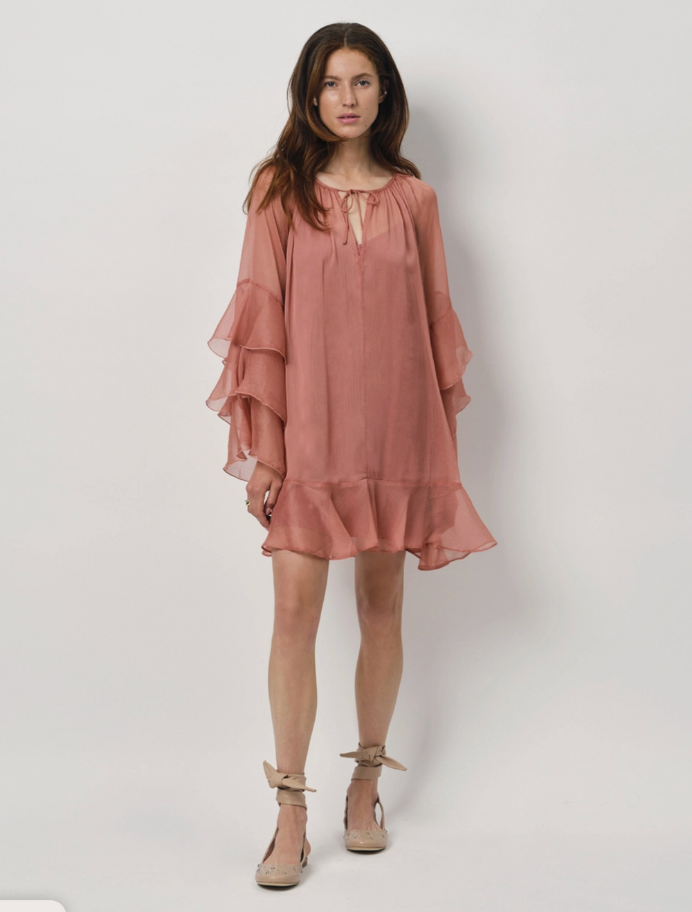 Boho-Vibes with the dress Solstice in Amber Glow