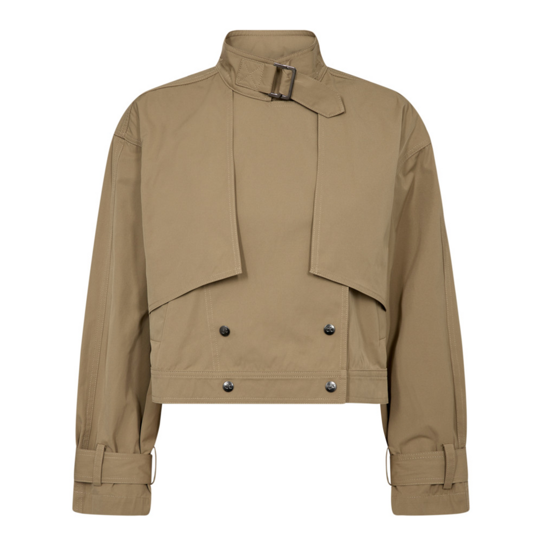 Khakifarbene Trenchjacke von Co'Couture