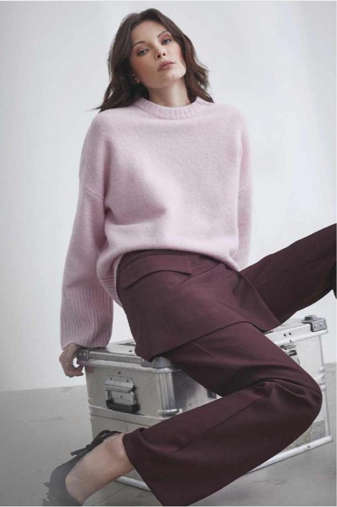 RogerCC O-Neck Wollpullover
