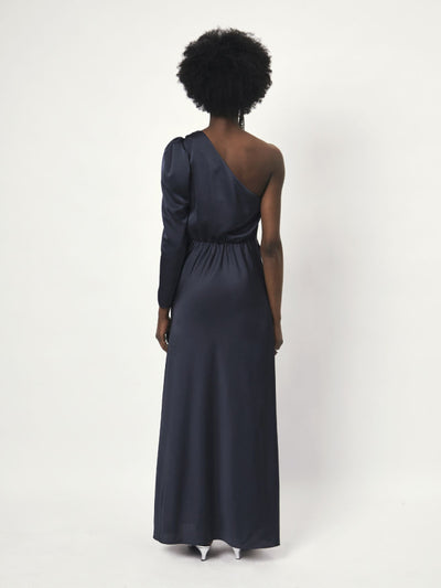 Asymmetrisches Abendkleid (nachhaltig)