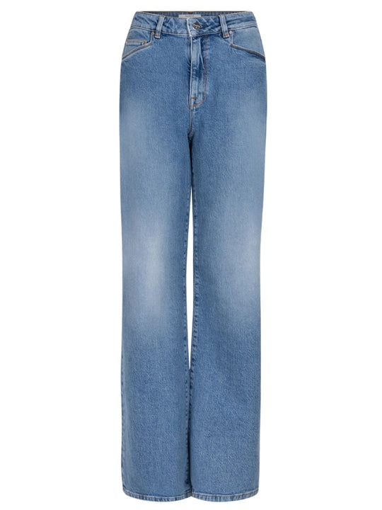 Die perfekte Alltagsjeans von der Marke Dante6 – Modell Bella in Washed Blue