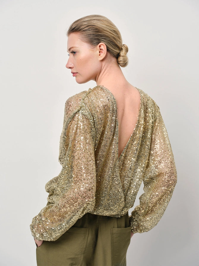 (Copy) Marlowé Top in Butter Cream-Feminine's top top for a special look