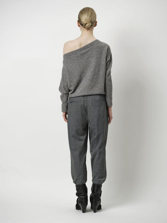 Asymmetrischer Wollpullover Pullover Dante 6 