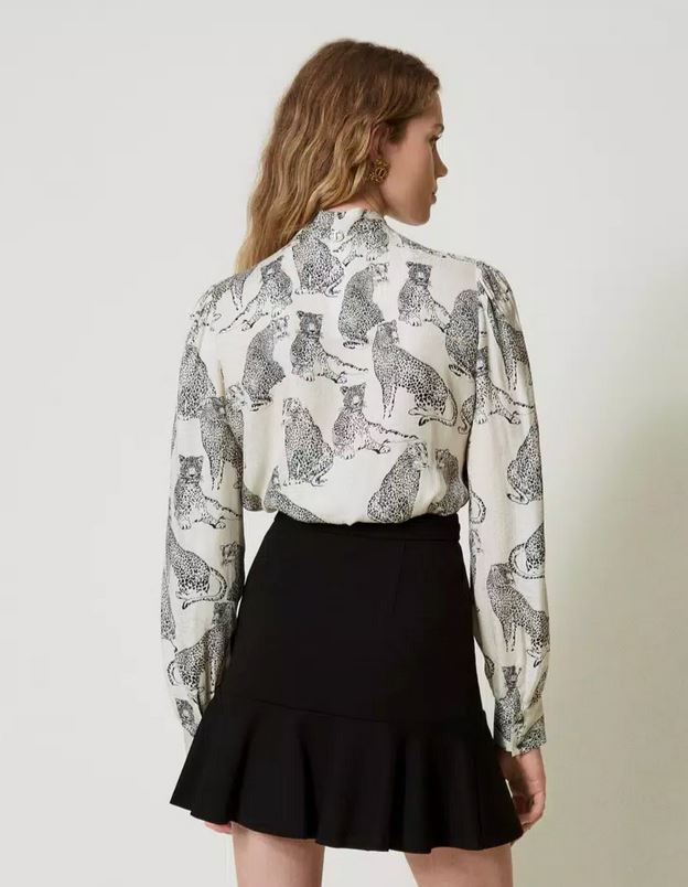 Ausgestellt geschnittener Minirock Jumpsuit TWINSET 
