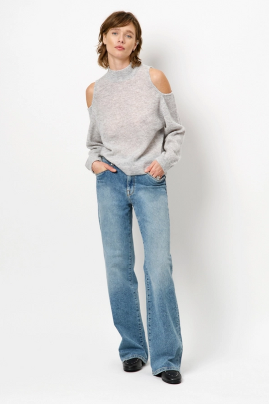 Die perfekte Alltagsjeans von der Marke Dante6 – Modell Bella in Washed Blue