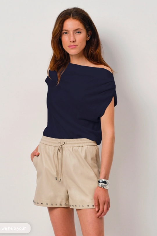 Soroko Top in Sapphire Blue – Eleganz für jeden Anlass