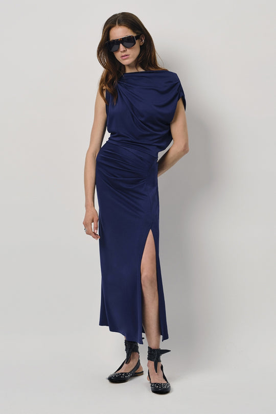 Maximale Eleganz mit dem Kleid Jett in Sapphire Blue
