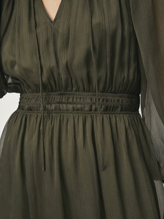 Bohokleid in olivgrün Kleider Dante 6 