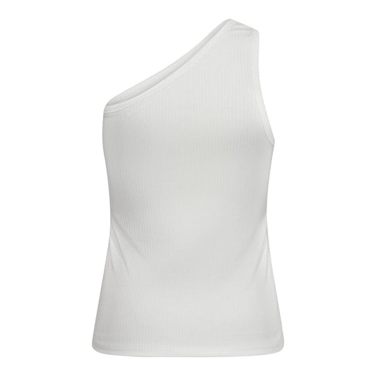 Weißes asymmetrisches Top Top Co'couture 