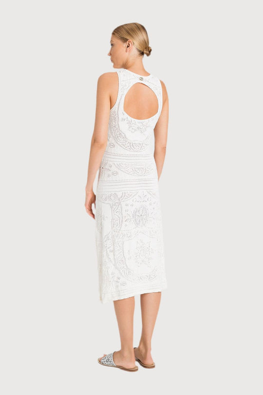 Figurbetontes Midi-Strickkleid Kleid TWINSET 