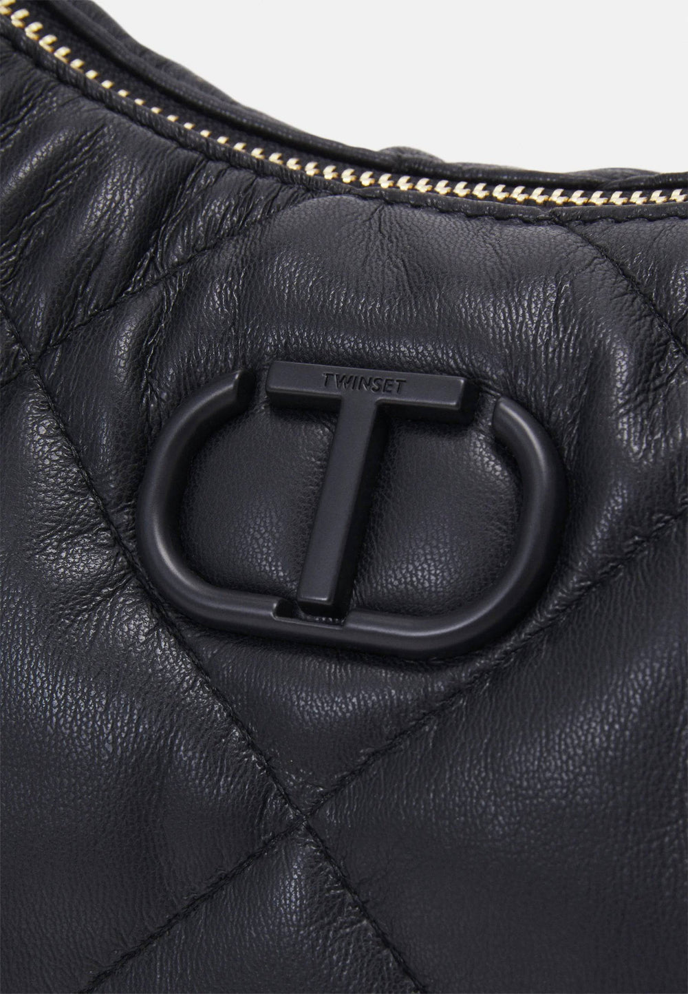 Große Hobo-Bag - schwarz - Handtasche