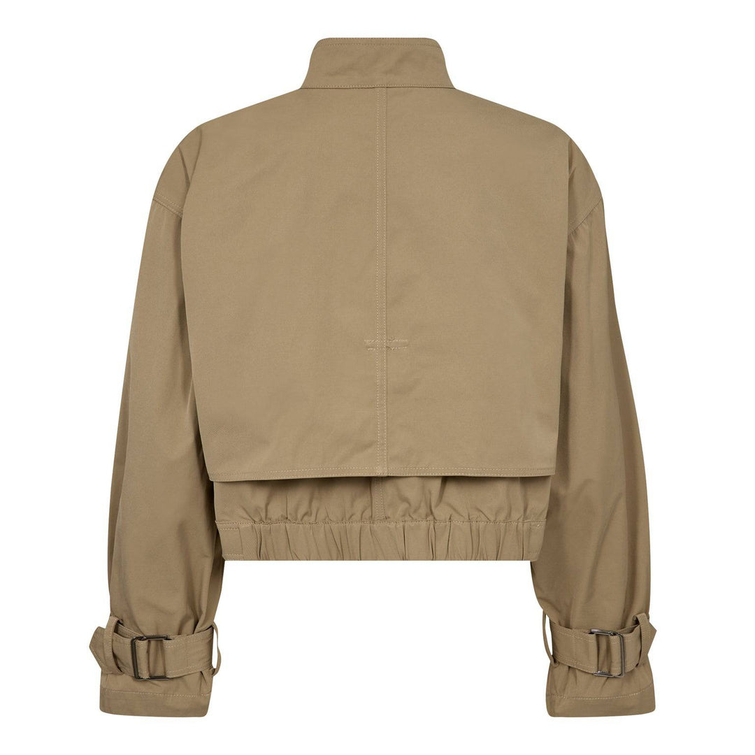 Khakifarbene Trenchjacke von Co’Couture – dein Must-Have für jede Saison - Jacke