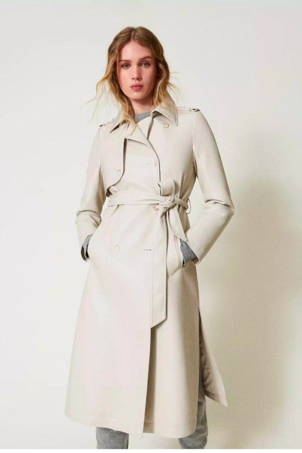 Langer Trenchcoat Mäntel & Jacken TWINSET 