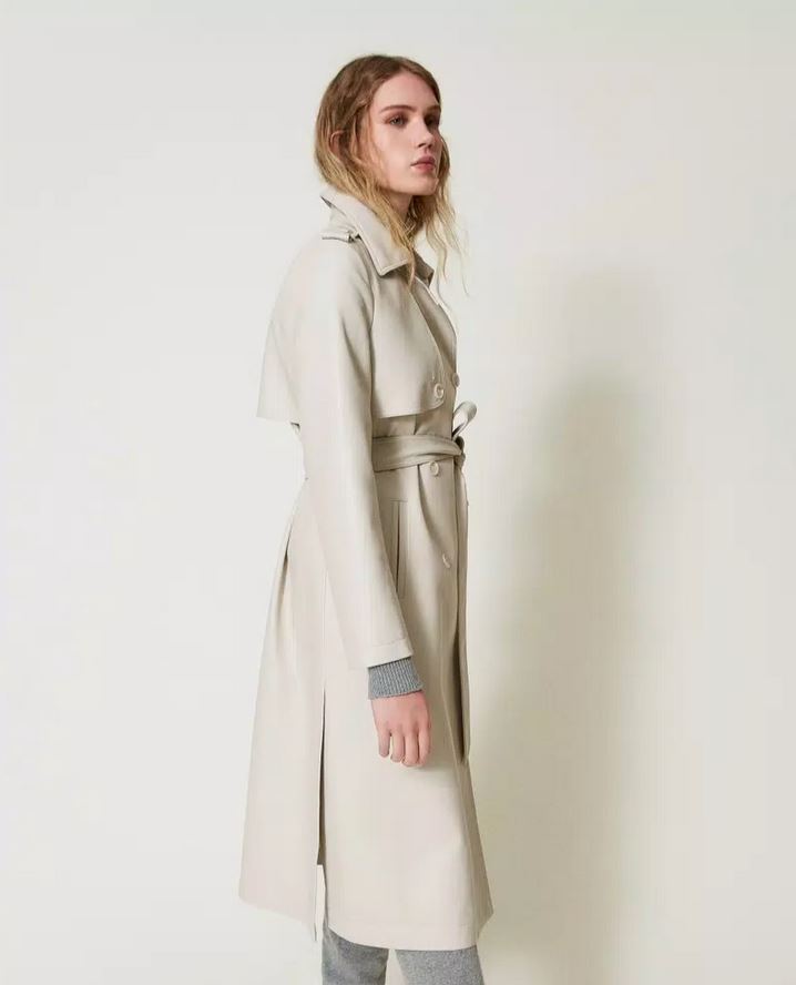 Langer Trenchcoat Mäntel & Jacken TWINSET 