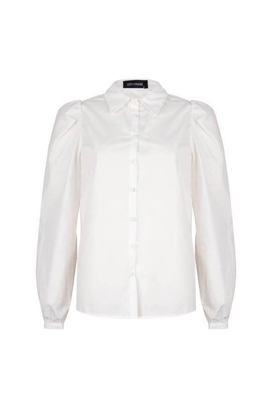 Weiße Bluse, Emilou Bluse Lofty Manner 