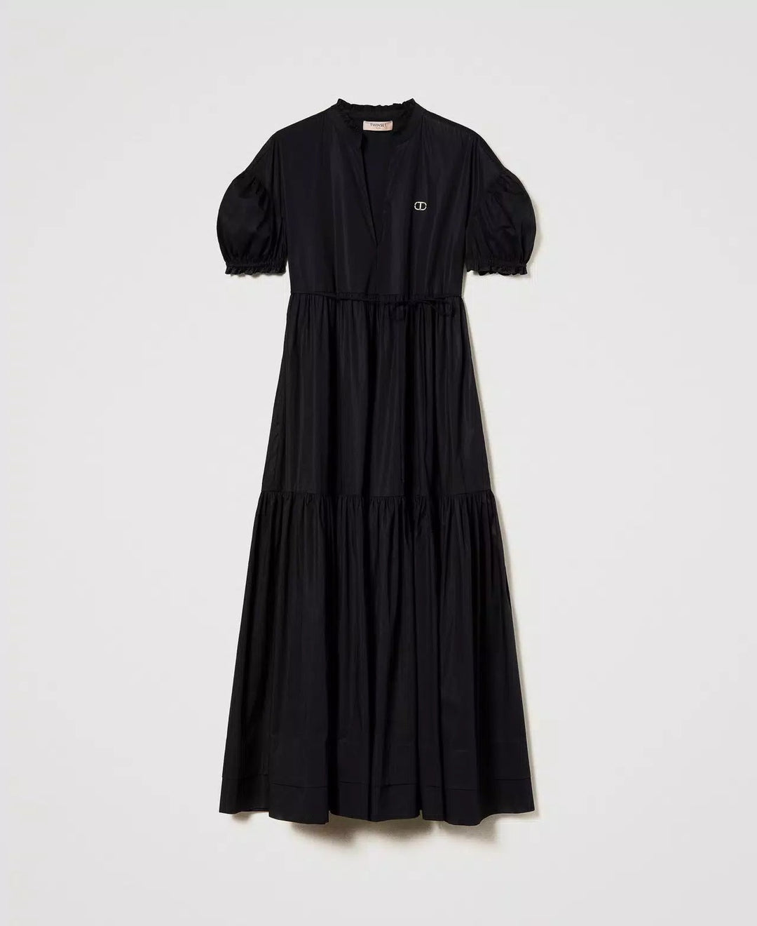 Maxikleid aus Stretchpopeline Kleid TWINSET 