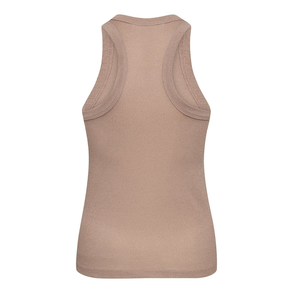 Nudefarbenes Tanktop Bluse Co'couture 
