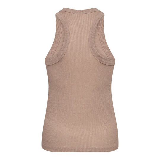 Nudefarbenes Tanktop Bluse Co'couture 