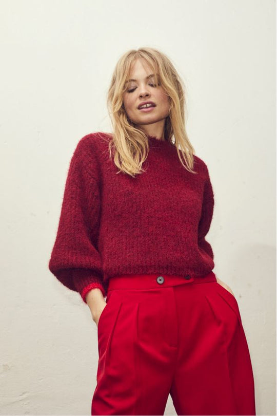 Schicke weite Hose mit geradem Beinschnitt Hose Co'couture 