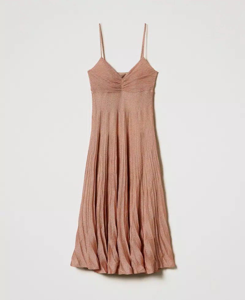 Slipdress aus Lurexgarn Kleider TWINSET 