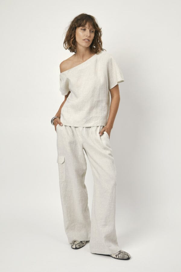 Sommerhose aus Leinen Hose Dante 6 