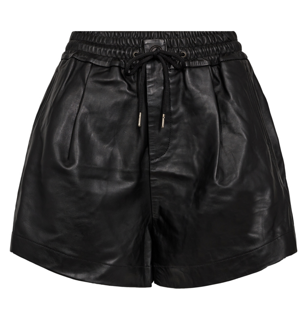 Stilvolle Leder-Shorts von Co’Couture - Shorts