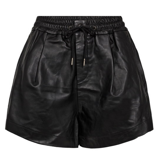 Stilvolle Leder-Shorts von Co’Couture - Shorts