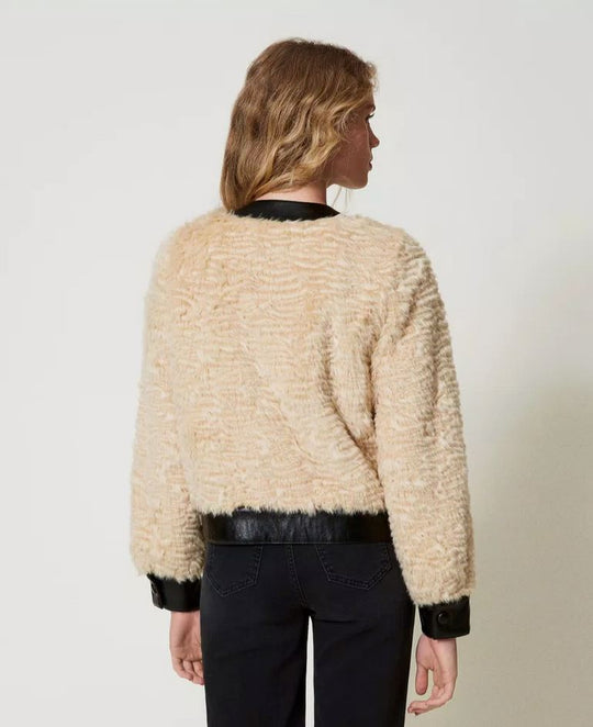 Stylische Jacke aus Pelzimitat Mäntel & Jacken TWINSET 