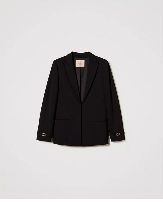 Schwarzer Blazer von der Marke TWINSET