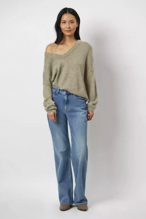 V-neck sweater aus Alpaka Pullover Dante 6 