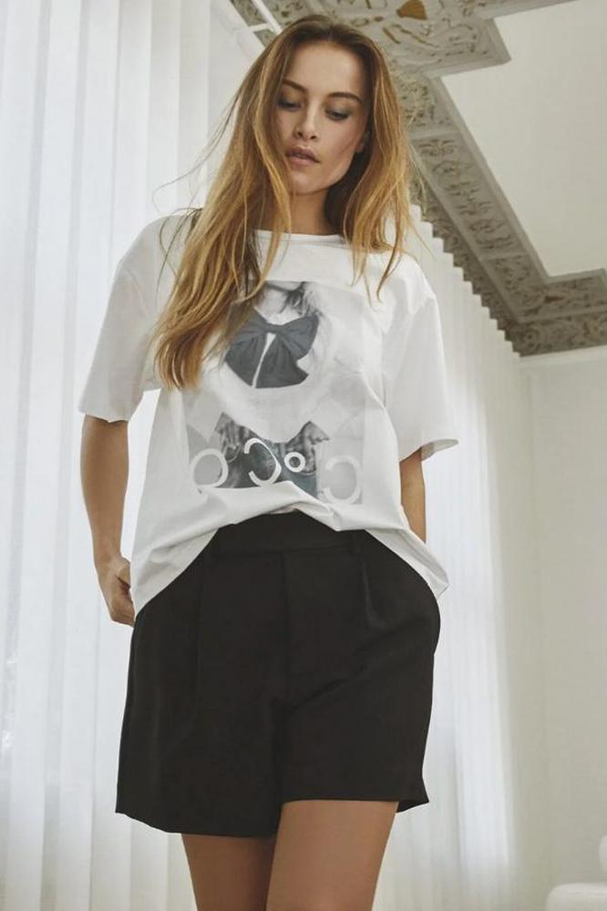 Volacc Crop Pleat Shorts von Co'couture