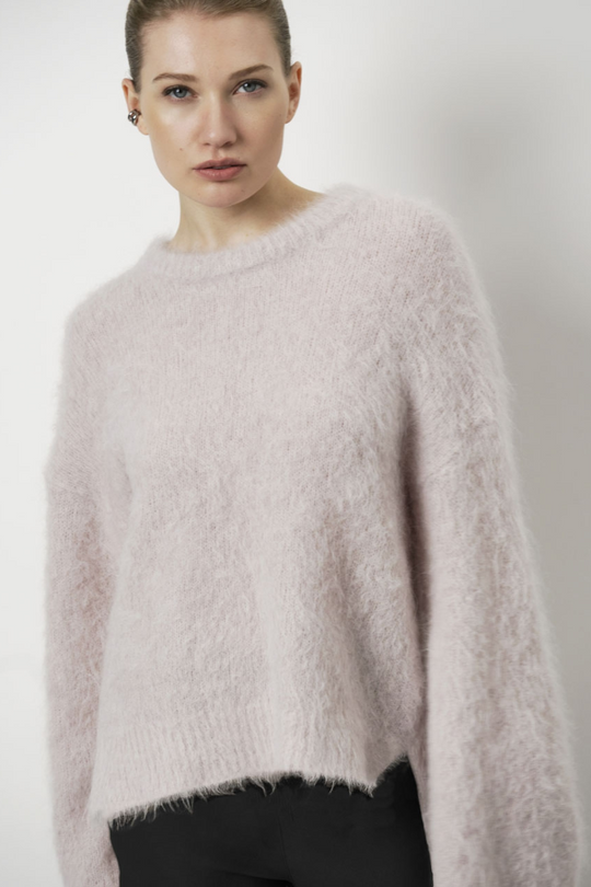 Wool sweater from Langhaar-Alpaka
