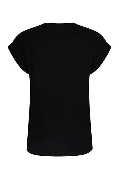 T-Shirt, Alyda in schwarz (6851305406661)