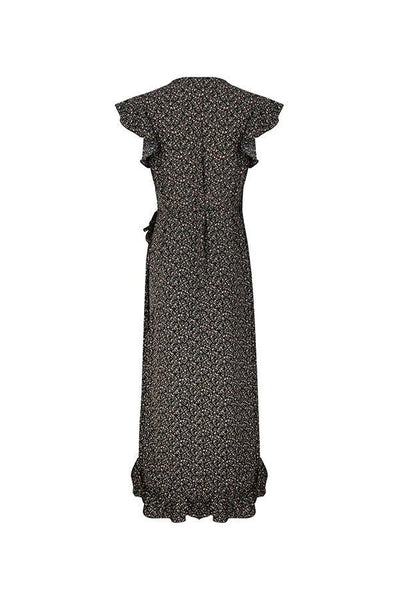 Midikleid, Felisa, schwarz Kleid Lofty Manner  (6624615497925)